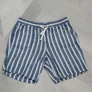 Cest1946, Linen Blend Women’s Shorts Size Medium